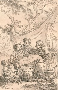 ル・グー、1774年。 作： Jean Baptiste Le Prince