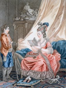 パブ、L。マリンが刻印したウェルカムニュース。ヴィヴァレス、ロンドン、c.1770-80