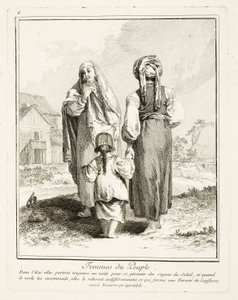 人々の女性、北の人々のその他の衣服からのプレート6 作： Jean Baptiste Le Prince