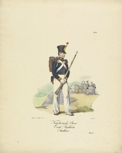オランダ領東インド軍の砲兵、1820～1825年 オランダ陸軍東インド大砲 (オブジェクトのタイトル) オランダ王国の軍服。 ウィレム・ヴァン・バイランド閣下に捧げる (オブジェクトのシリーズタイトル) 作： Jean Baptiste Madou