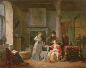 保育園のシーン 作： Jean Baptiste Mallet