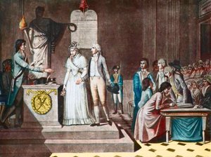 共和国の結婚 - 共和国の結婚 - ジャン＝バティスト・マレ（1759-I835）の「アクアタンテ」の後 - 18世紀