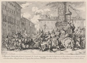 ローマで作られた中国のマスカレード（中国の仮面舞踏会） 作： Jean Baptiste Marie Pierre