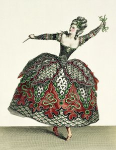 タウリスのイフィゲニアと他のいくつかのオペラの怒りの衣装、ルネガイヤール（c.1710-90）c.1780の彫刻 作： Jean Baptiste Martin