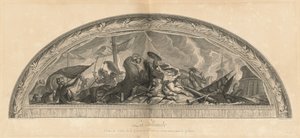 Holland, Centre of the Salon of War in the Arcade that Opens to the Gallery (オランダ、Center of the Salon of War in the Arcade that Opens into the Gallery) [pl. 39] 作： Jean Baptiste Masse