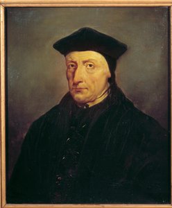 Guillaume Bude (Budee) (Budaeus) (1467 - 1540)の肖像。ジャン・バティスト・モーゼス（1784～1844年）Jean Baptiste Mauzaisse 作： Jean Baptiste Mauzaisse