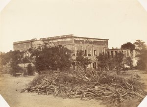 [メトカーフ ハウス、デリー]、1858-61 年。 作： Jean Baptiste Oscar Mallitte