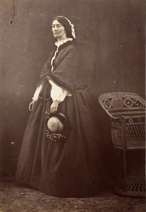 [The Countess Canning, Simla], 1861年。 作： Jean Baptiste Oscar Mallitte
