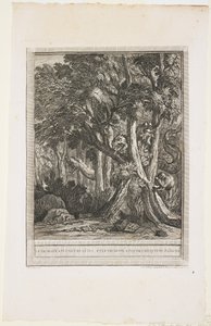 多くの頭のドラゴン、寓話XII、c。 1753-1755 作： Jean Baptiste Oudry