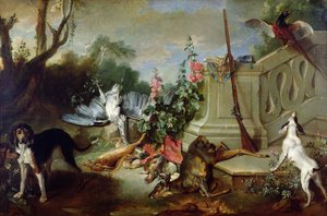 狩猟の帰還、1732
