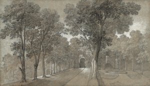 アルクイユの公園の眺め 作： Jean Baptiste Oudry