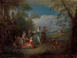 黄金時代。 作： Jean Baptiste Pater