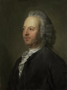 アントニ・ワリン (1712-64)。 アムステルダムの船 作： Jean Baptiste Perroneau (copy after)