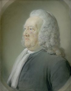 Arent van der Waeyen (1685-1767)。 アムステルダムの vroedschap の商人と評議会 作： Jean Baptiste Perroneau