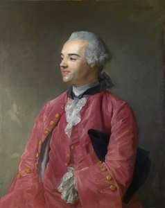 Perronneau, Jean-Baptiste (1715-1783) 作家Jacques Cazotte (1719-1792) の肖像 油彩・キャンバス 約1760年 ナショナル・ギャラリー、ロンドン 92,1x73 作： Jean Baptiste Perronneau