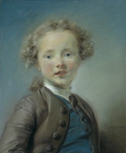 ジャン＝バティスト・アントワーヌ・ル・モインの肖像、1747 作： Jean Baptiste Perronneau