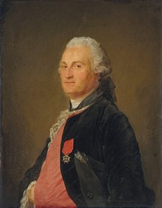 コントd "アルトワの制服、1765 作： Jean Baptiste Perronneau