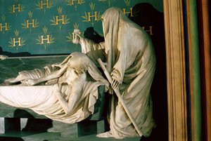 ヘンリークロードダルコート中尉の墓（d.1711）、詳細（252637および252639も参照）、1771-76（大理石）