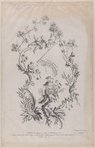 中国の装飾品の新しい本。 J. Pillement による発明と彫刻、1755 年。