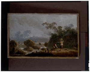 一組の風景 作： Jean Baptiste Pillement