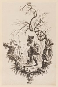 図と大枝 作： Jean Baptiste Pillement