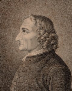 ヴァイオリン奏者で作曲家のジュゼッペ・タルティーニの肖像 1692-1770 , 1810. 作： Jean Baptiste Ponce Lambert