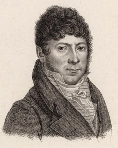 ヴァイオリン奏者で作曲家のフィリップ・リボンの肖像 1775-1838 , 1810. 作： Jean Baptiste Ponce Lambert