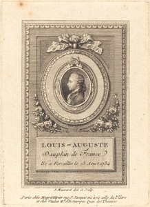 フランス王太子ルイ＝オーギュスト 作： Jean Baptiste Raphael Urbain Massard