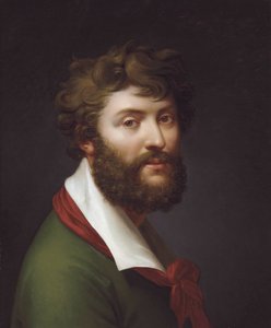 自画像。 作： Jean Baptiste Regnault