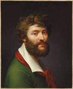 自画像 作： Jean Baptiste Regnault