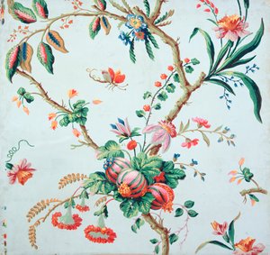 花の壁紙デザイン 作： Jean Baptiste Réveillon