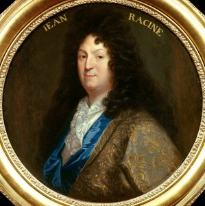 ジャン・ラシーヌの肖像 作： Jean Baptiste Santerre