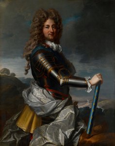 フィリップ・オルレアン公の肖像 1674年～1723年、1710年～1717年。 作： Jean Baptiste Santerre