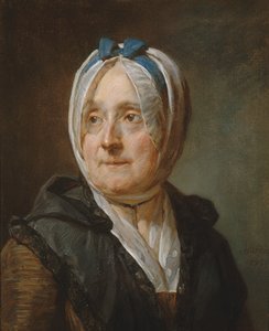 シャルダン夫人の肖像（1707-91）1775 作： Jean Baptiste Simeon Chardin