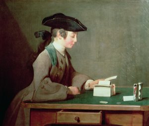 カードの家、1733-37年頃