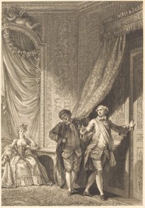 壮大な 作： Jean Baptiste Tilliard after Jean Honoré Fragonard