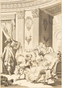 告白夫 作： Jean Baptiste Tilliard and Antoine Jean Duclos after Jean Honoré Fragonard
