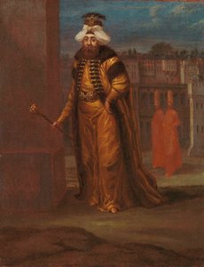 スルタンアフメト3世（1673-1736） 作： Jean Baptiste Vanmour