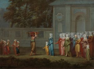 学校の初日 最初の登校日 作： Jean Baptiste Vanmour