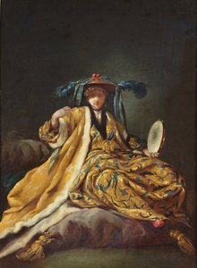ギリシャのスルタナ、1748 作： Jean Barbault