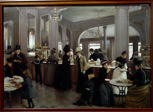 グロッペ・ペイストリー・ショップ 作： Jean Beraud