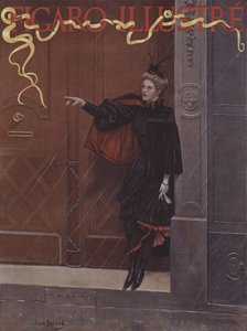雨が降っていますか（雨が降っていますか？）。ルフィガロイラストの表紙、1893年11月