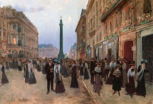 ルードラペ、パリ、1907年。 作： Jean Beraud