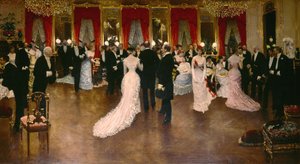ジャン・ベローが描いた「ボール 作： Jean Beraud