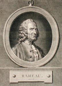 ジャン・フィリップ・ラモー（1683-1764）の肖像（ブノワが彫刻したもの