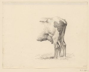 牛の後ろ足 作： Jean Bernard