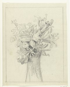 花瓶の花 作： Jean Bernard