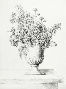花瓶の花 作： ジャン・バーナード