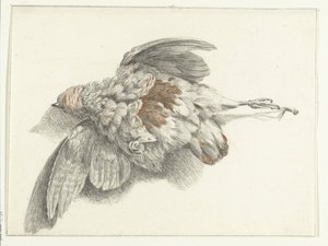 壁に掛かっている家禽 作： Jean Bernard