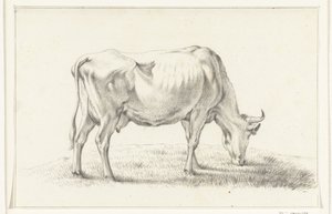 放牧牛、右 作： Jean Bernard